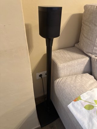 Pareja Altavoces Sonos One Negros con Soporte