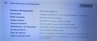 HP Compaq Pro 4300 SFF i7 8GB RAM