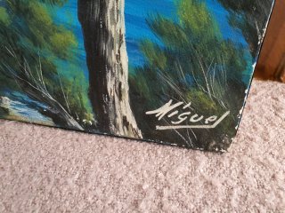 Pintura paisaje mallorquín original