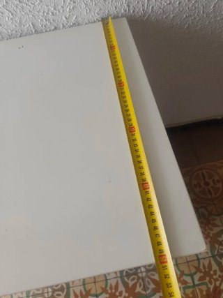 Mueble cajonera Ikea 4 cajones metal blanco