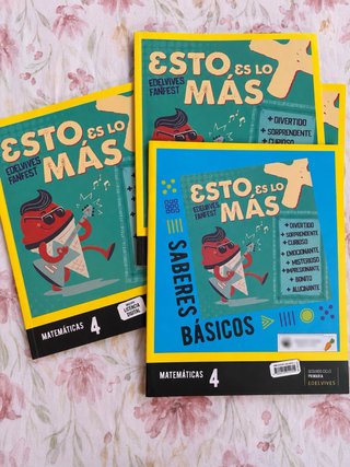 Matemáticas 4, Segundo Ciclo Primaria, Edelvive...