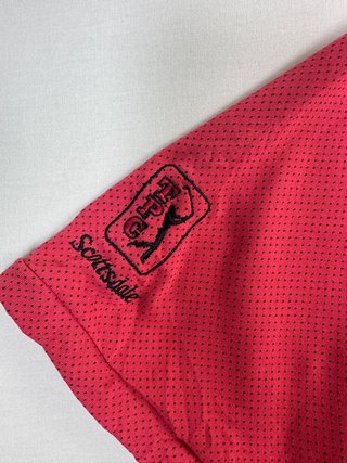 Polo Nike Golf Rayas Rojas Manga Corta