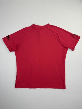 Polo Nike Golf Rayas Rojas Manga Corta
