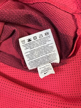 Polo Nike Golf Rayas Rojas Manga Corta