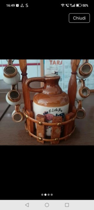 Servizio da liquore vintage