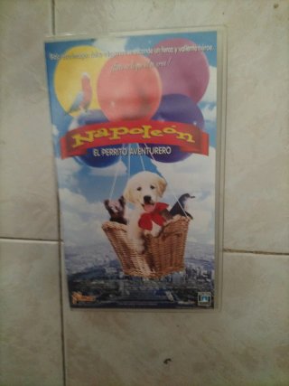 Cinta VHS Napoleón El Perrito Aventurero