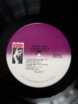 Vinilo Albert King Thursday Night in San Francisco