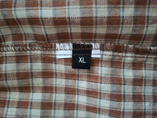Camisa cuadros Shein