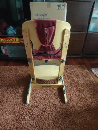 Trona-Silla madera Bebé Confort, ajustable