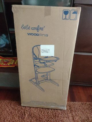 Trona-Silla madera Bebé Confort, ajustable