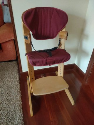 Trona-Silla madera Bebé Confort, ajustable