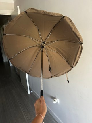Sombrilla Bebecar para cochecito de bebé. Nueva!