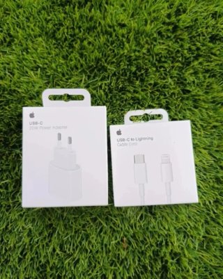 Caricatore iPhone 20W e cavo USB-C a Lightning 1m