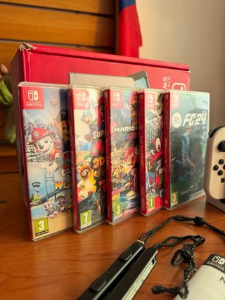 Nintendo Switch OLED Bianca 2022 + Giochi