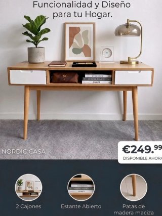 Escritorio nórdico Twist Maisons du Monde