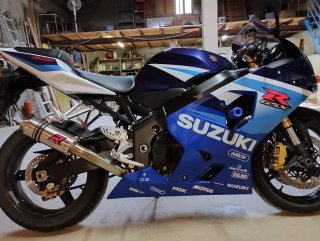 Suzuki GSX-R 600 Azul/Blanco