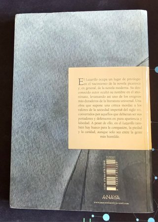 El Lazarillo de Tormes