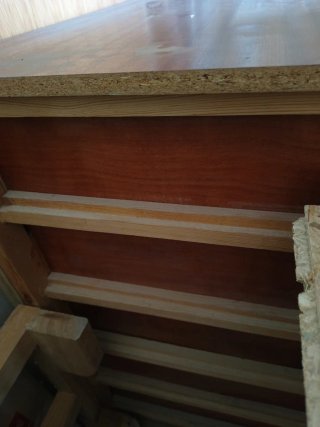 Cajonera de madera