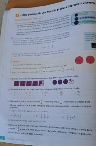Matemáticas 1 secundaria Revuela