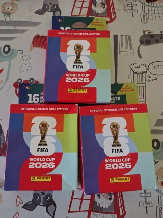 Caja Sobres Mundial FIFA 2026 Panini.