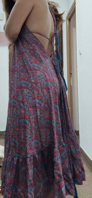 Vestido Verano Boho Paisley