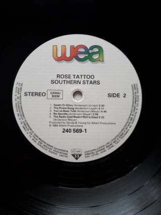Vinilo Rose Tattoo Southern Stars