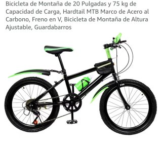 Bicicleta Montagna 20 Acciaio Carbonio