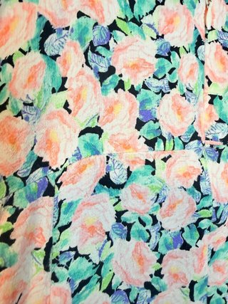 Vestido floral Zara Talla S