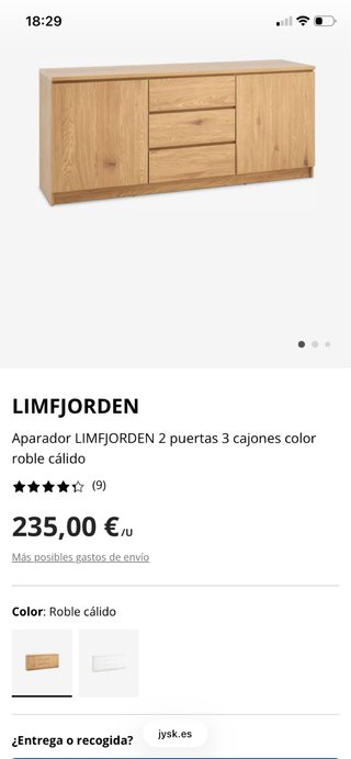 Aparador como nuevo