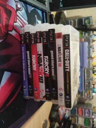 Lote 7 Juegos PS3: Gran Turismo, Call of Duty, NBA
