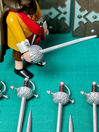 Espada ropera compatible con Playmobil