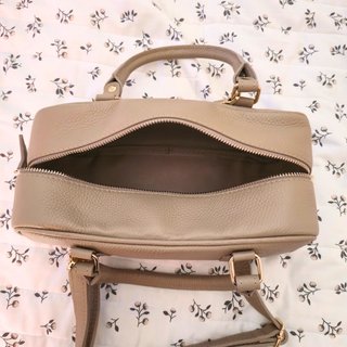 Borsa vera pelle beige tracolla nuova