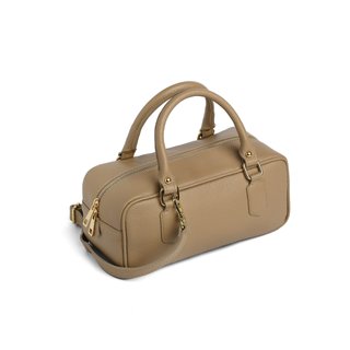 Borsa vera pelle beige tracolla nuova
