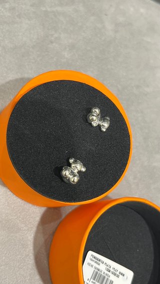 Pendientes Oso Plata Tous