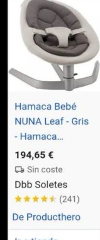 Hamaca Nuna gris
