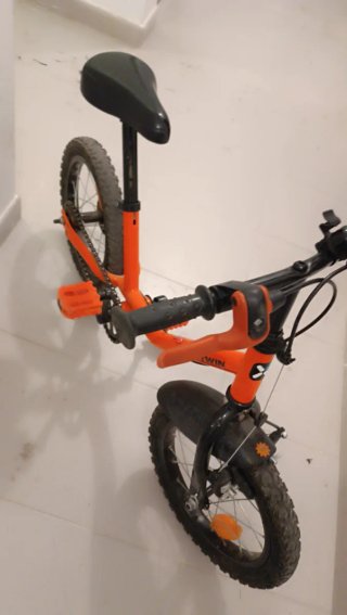 Bicicleta infantil 3-5 años naranja