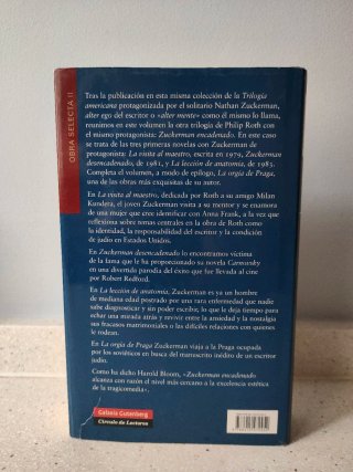 ZUCKERMAN ENCADENADO: trilogía y epílogo