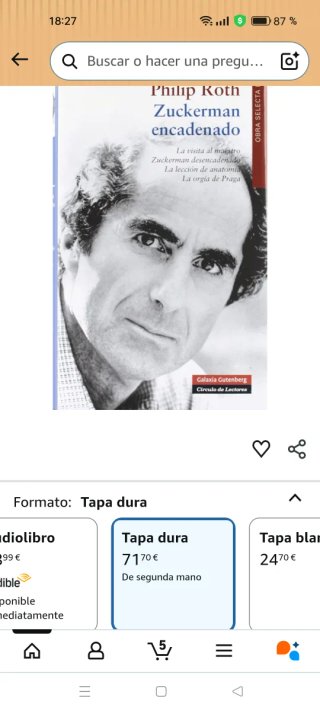 ZUCKERMAN ENCADENADO: trilogía y epílogo