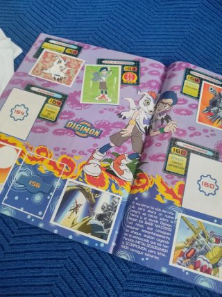 Álbum Cromos Digimon Panini 2000