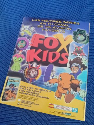 Álbum Cromos Digimon Panini 2000