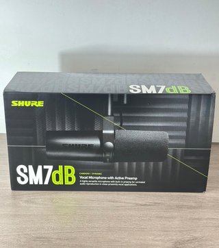 Shure SM7dB Micrófono Vocal Dinámico Negro