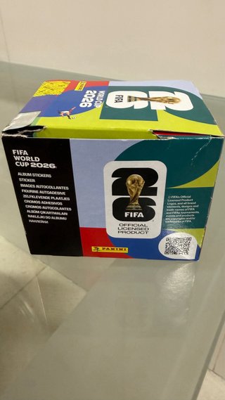 Caja 50 sobres cromos Mundial FIFA 2026