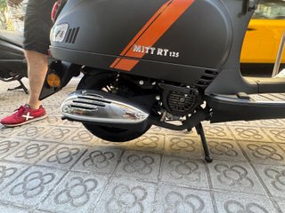 MITT RT 125 Negra Mate