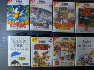 SEGA Master System Juegos Colección