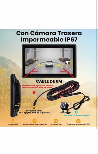 Pantalla Coche Junsun 7” CarPlay Android Auto