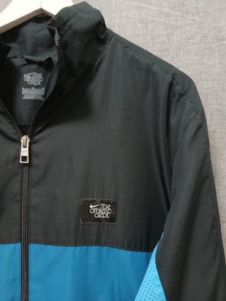 Tracktop Nike Taglia L Blu Nero