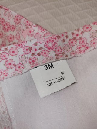 Vestido talla 3 meses