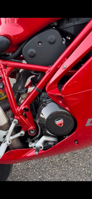 Ducati 749 Roja y Blanca