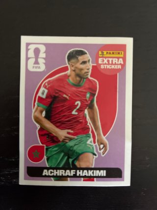 Cromo Extra Sticker Achraf Hakimi