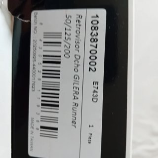 Espejo derecho moto scooter
